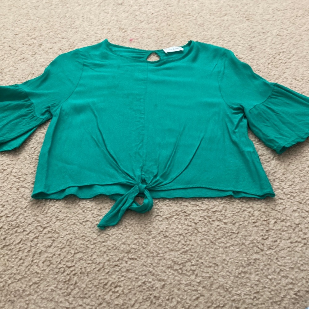 Green top gently used